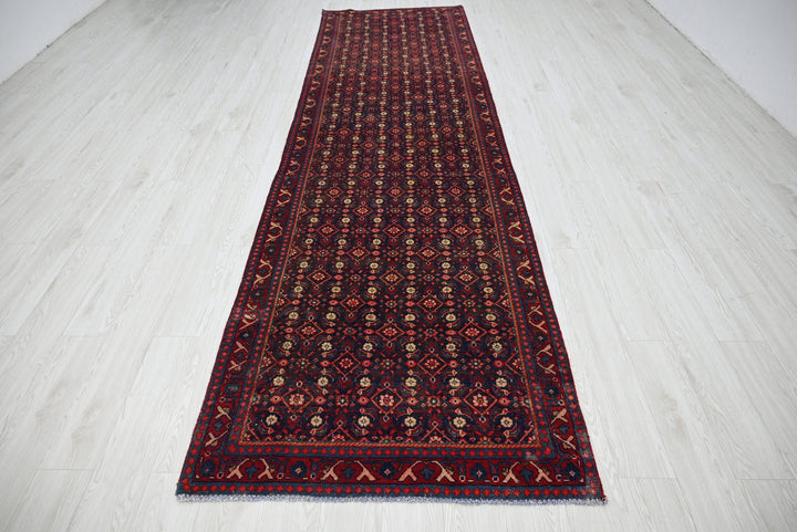 blue Runner rug 3' 7" x 12' 6"