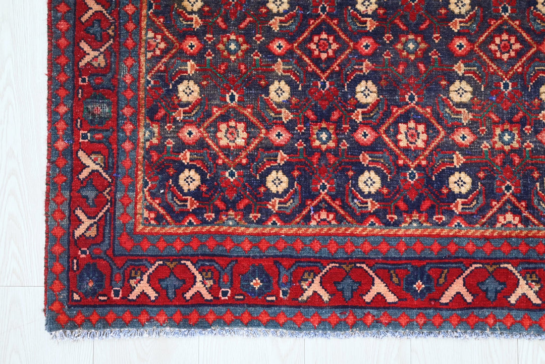 blue Runner rug 3' 7" x 12' 6"
