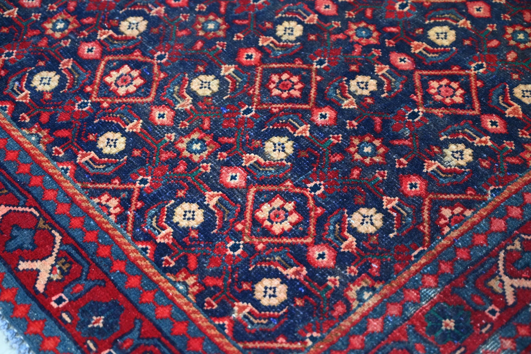 blue Runner rug 3' 7" x 12' 6"