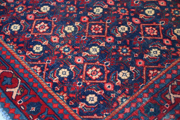 blue Runner rug 3' 7" x 12' 6"