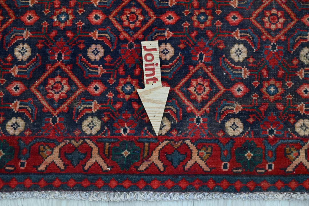 blue Runner rug 3' 7" x 12' 6"