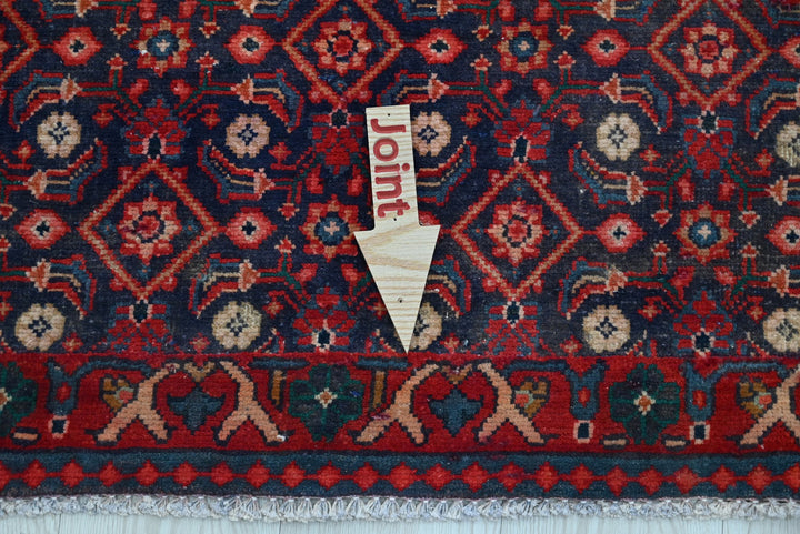 blue Runner rug 3' 7" x 12' 6"