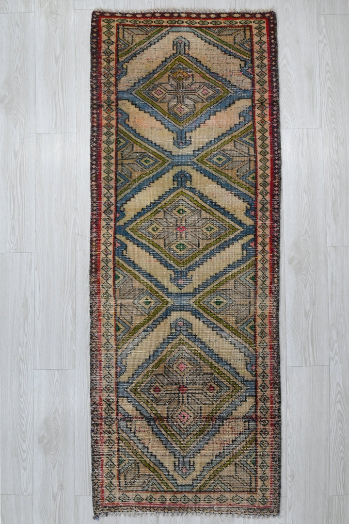 brown Runner rug 2' 4" x 6' 1"