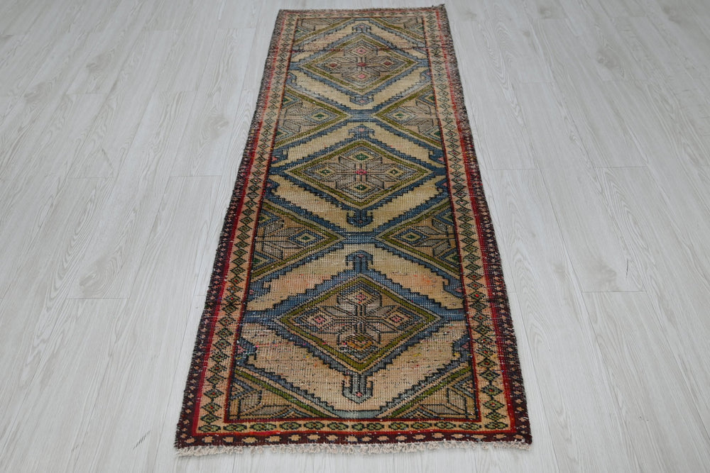 brown Runner rug 2' 4" x 6' 1"