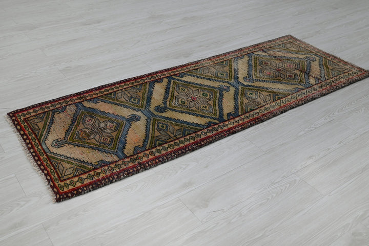 brown Runner rug 2' 4" x 6' 1"