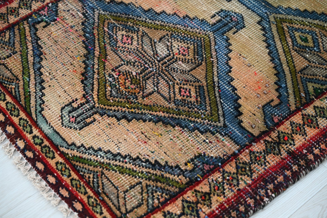 brown Runner rug 2' 4" x 6' 1"