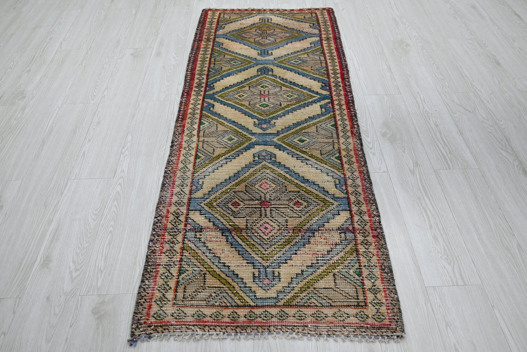 brown Runner rug 2' 4" x 6' 1"
