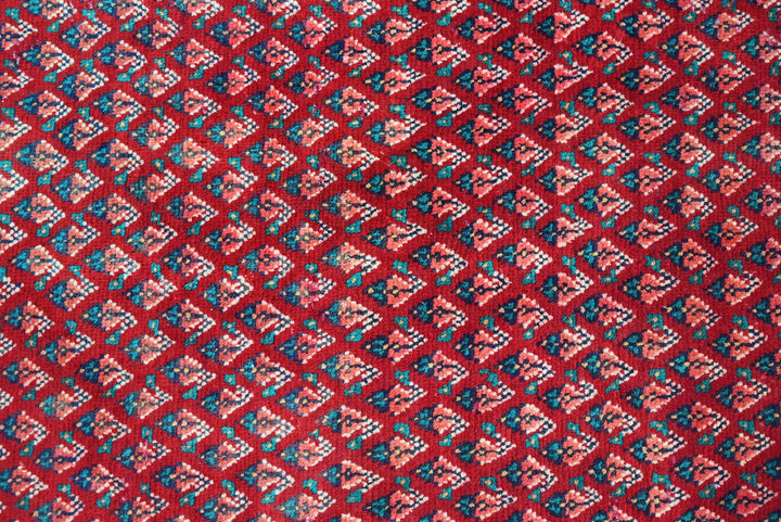 red Runner rug 3' 1" x 10' 1"