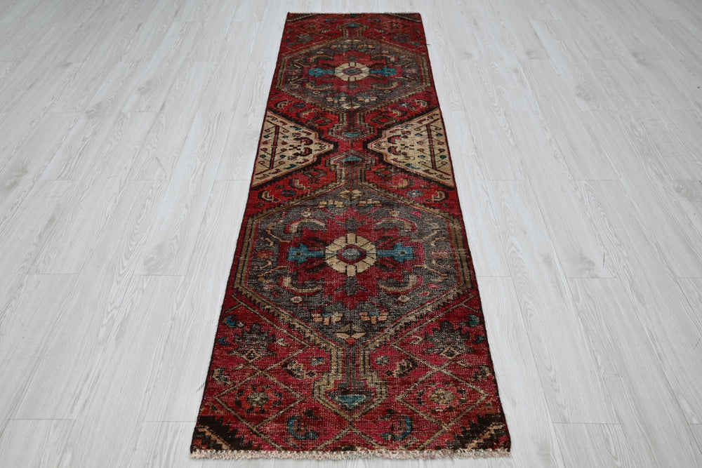 red Runner rug 2' 3" x 8' 0"