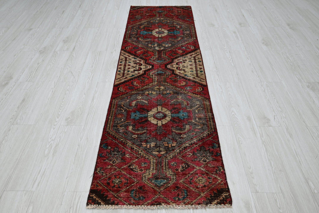red Runner rug 2' 3" x 8' 0"