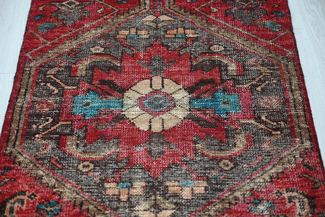 red Runner rug 2' 3" x 8' 0"