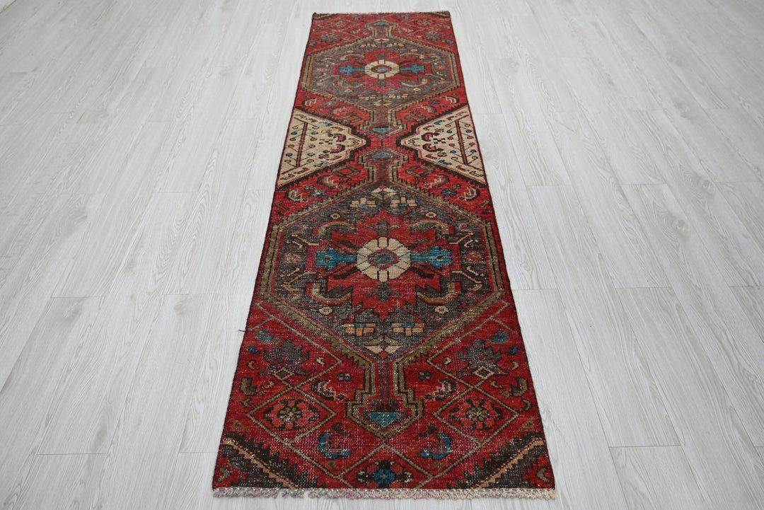 red Runner rug 2' 3" x 8' 0"
