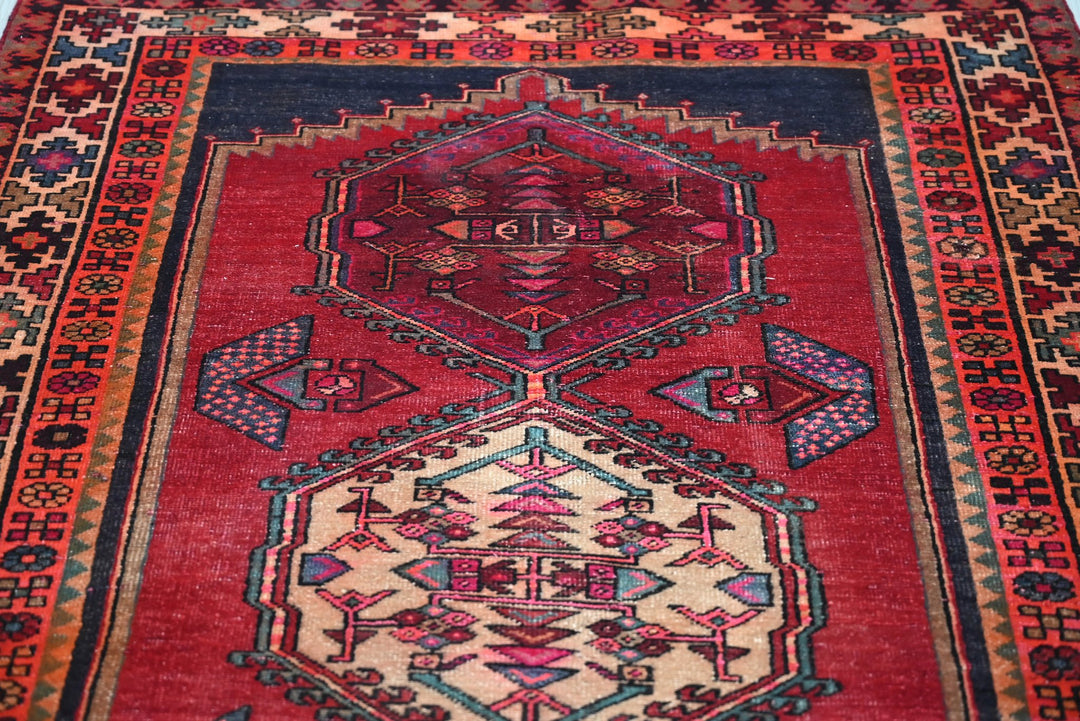 red Runner rug 3' 10" x 10' 4"