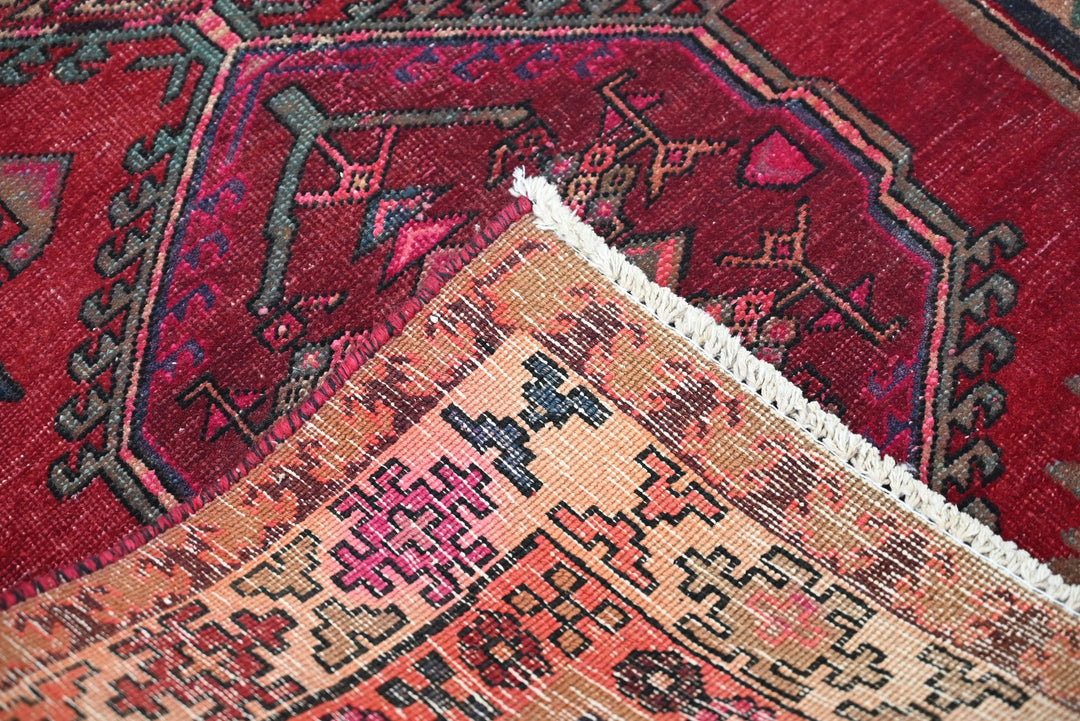 red Runner rug 3' 10" x 10' 4"
