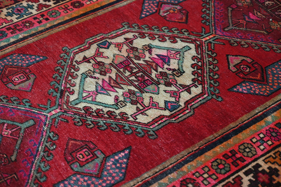 red Runner rug 3' 10" x 10' 4"