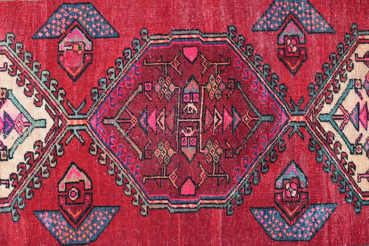 red Runner rug 3' 10" x 10' 4"