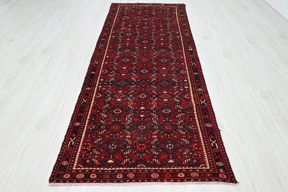 red Runner rug 3' 5" x 9' 7"