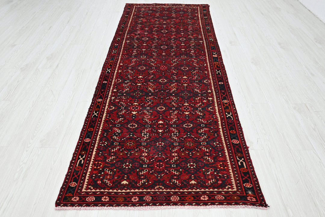 red Runner rug 3' 5" x 9' 7"