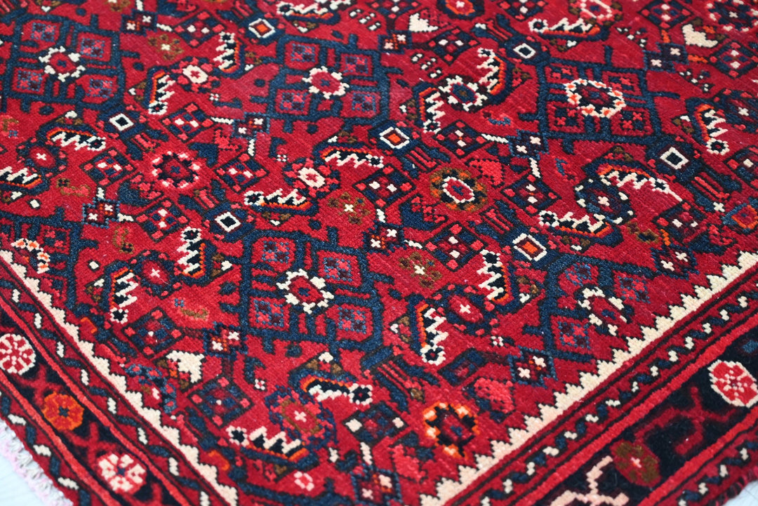 red Runner rug 3' 5" x 9' 7"