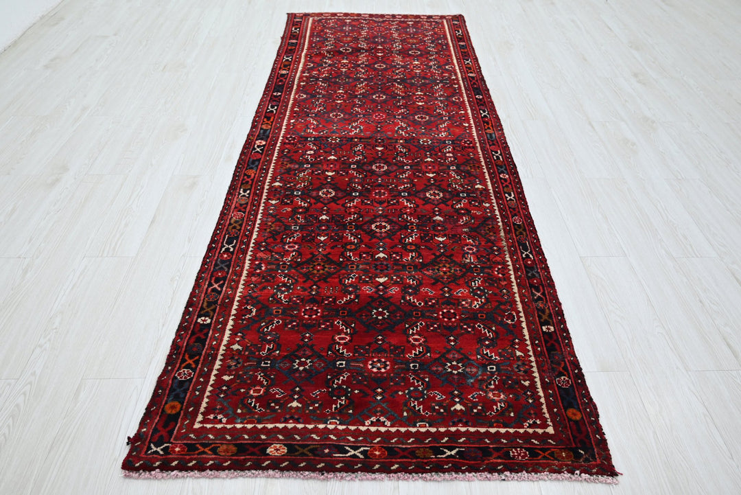 red Runner rug 3' 5" x 9' 7"