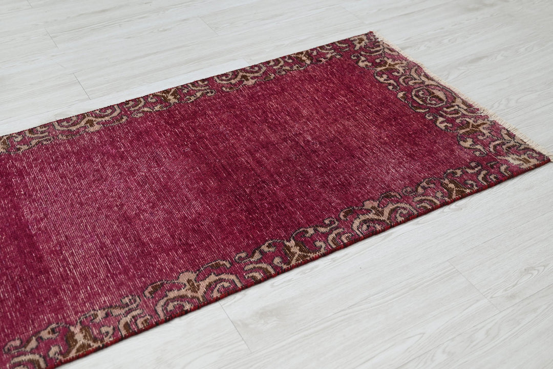 pink Runner rug 2' 5" x 18' 6"