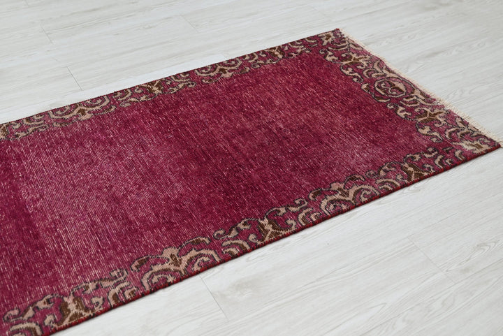 pink Runner rug 2' 5" x 18' 6"