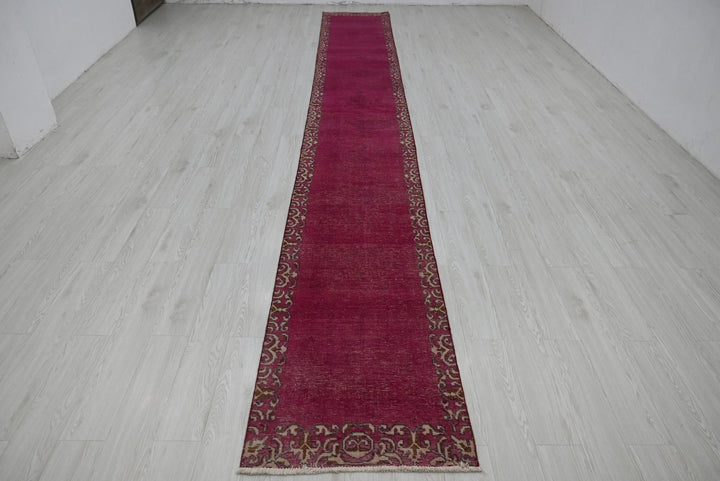 pink Runner rug 2' 5" x 18' 6"