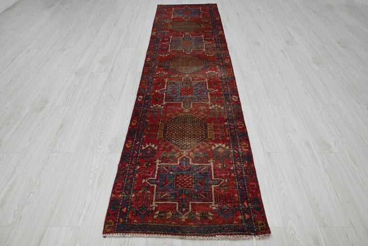 red Runner rug 2' 5" x 10' 1"