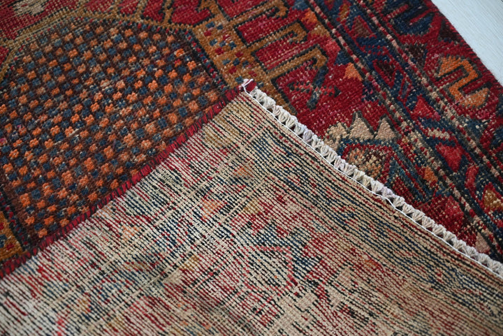 red Runner rug 2' 5" x 10' 1"