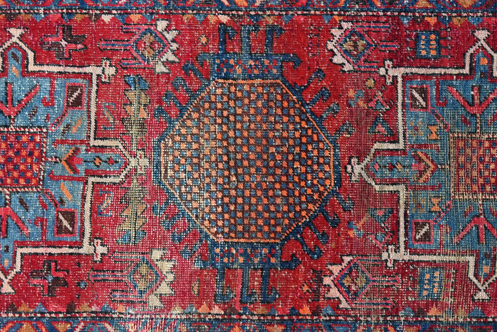 red Runner rug 2' 5" x 10' 1"