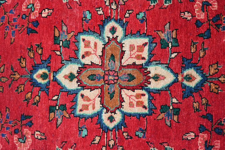 red Runner rug 2' 9" x 9' 10"