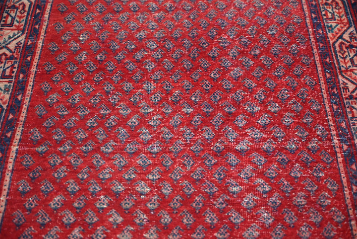 red Runner rug 3' 3" x 9' 4"