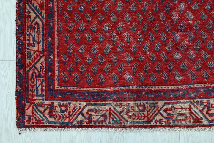red Runner rug 3' 3" x 9' 4"