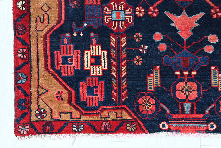 blue Medium rug 3' 10" x 8' 6"