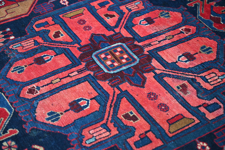 blue Medium rug 3' 10" x 8' 6"