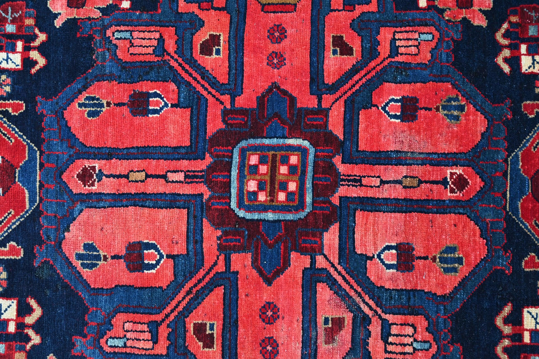 blue Medium rug 3' 10" x 8' 6"