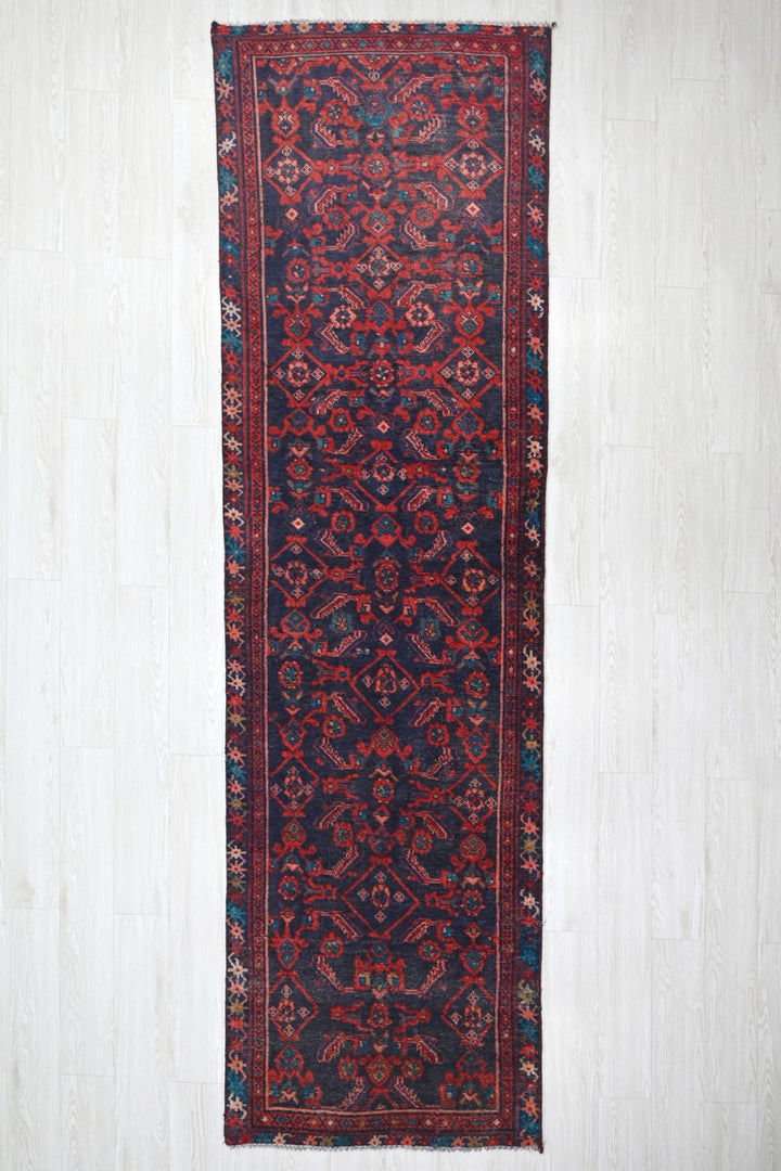 blue Runner rug 3' 0" x 10' 3"