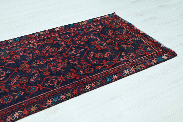 blue Runner rug 3' 0" x 10' 3"
