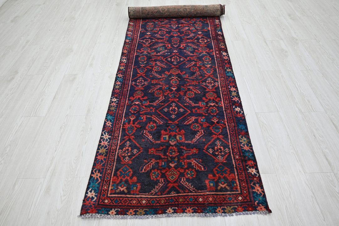 blue Runner rug 3' 0" x 10' 3"