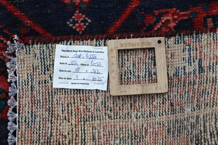 blue Runner rug 3' 0" x 10' 3"