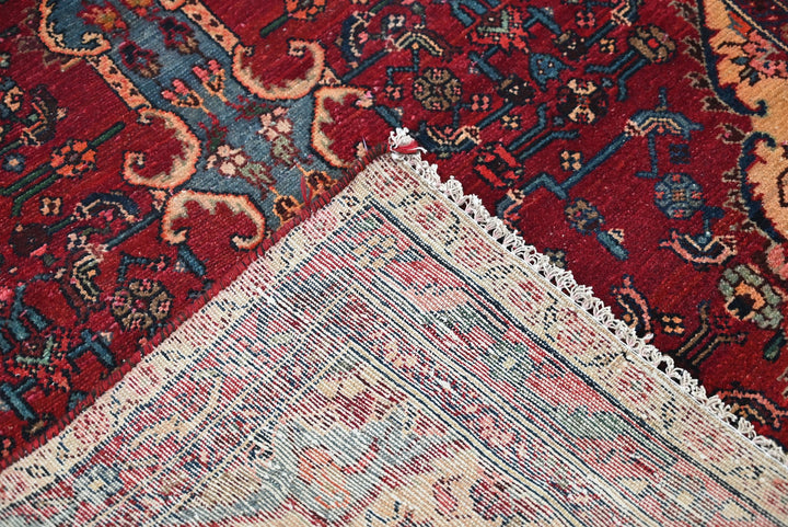 red Runner rug 3' 5" x 10' 2"
