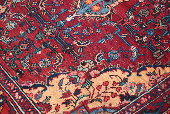 red Runner rug 3' 5" x 10' 2"