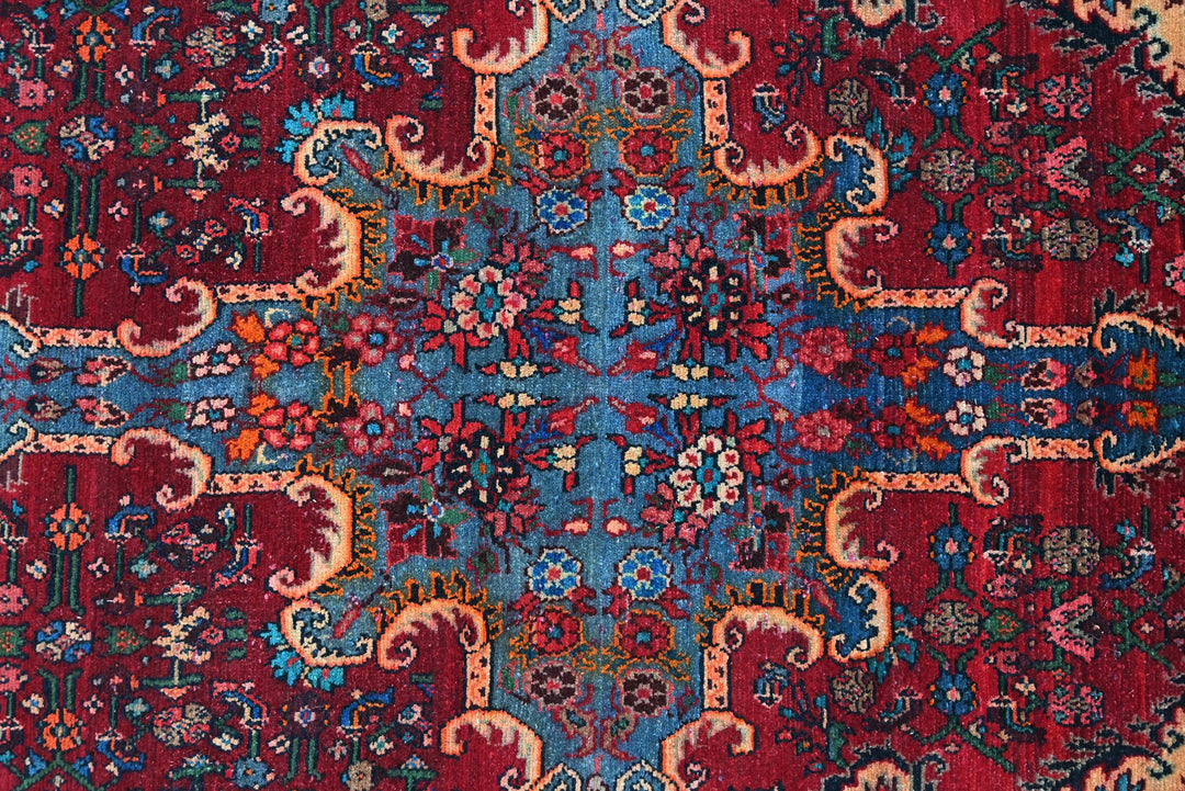 red Runner rug 3' 5" x 10' 2"