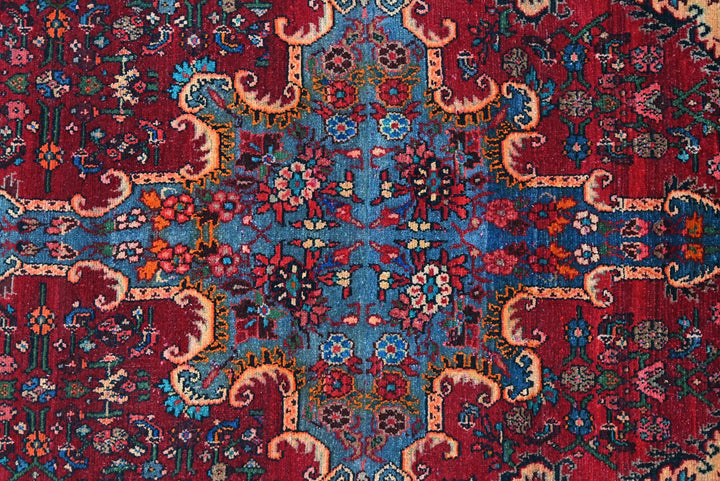 red Runner rug 3' 5" x 10' 2"