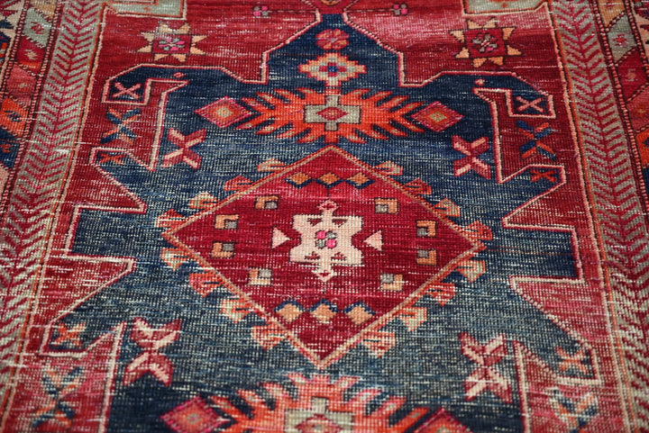 red Runner rug 3' 8" x 9' 11"