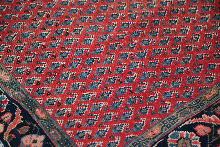 red Runner rug 3' 5" x 7' 10"