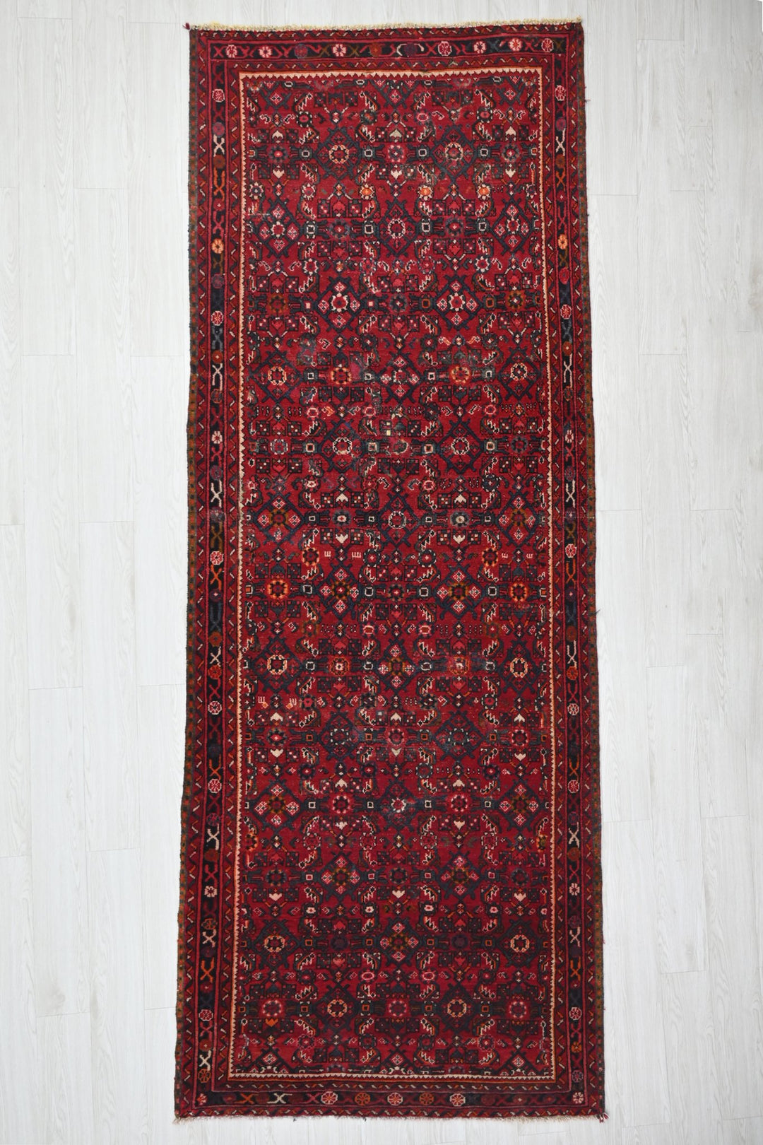 red Runner rug 4' 0" x 10' 2"