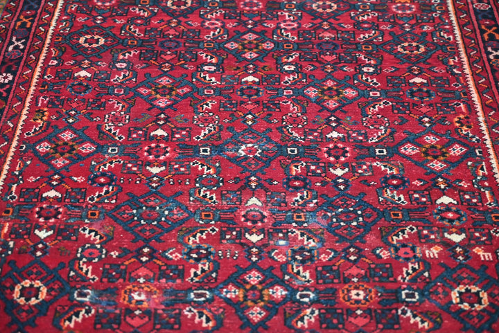 red Runner rug 4' 0" x 10' 2"