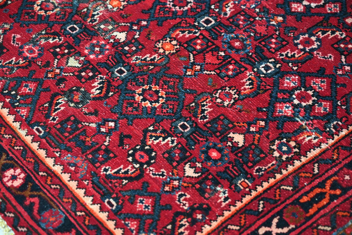 red Runner rug 4' 0" x 10' 2"
