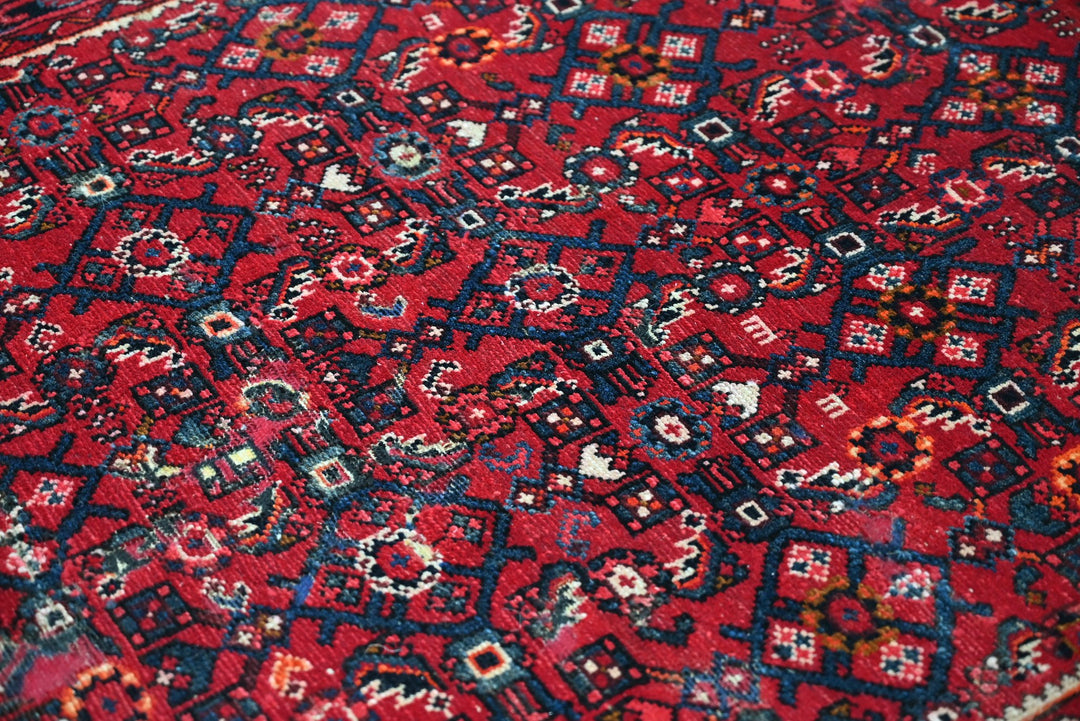 red Runner rug 4' 0" x 10' 2"